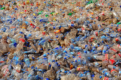 Landfills and oceans are full of plastic trash